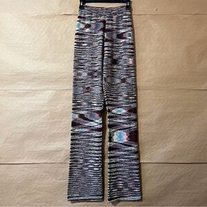 Hansen & Gretel | Kempsey Pant Nightfall Knit Flare Pants High Rise Size S